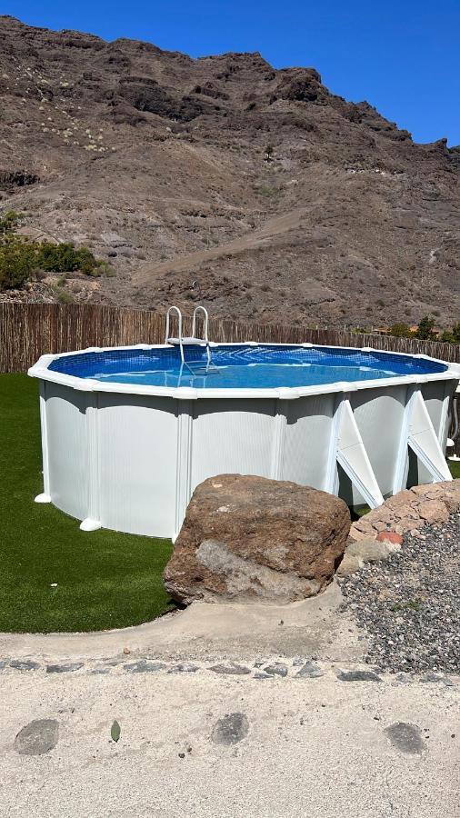 Casa Rural Con Bano Adaptado Y Piscina En Mogán Dış mekan fotoğraf