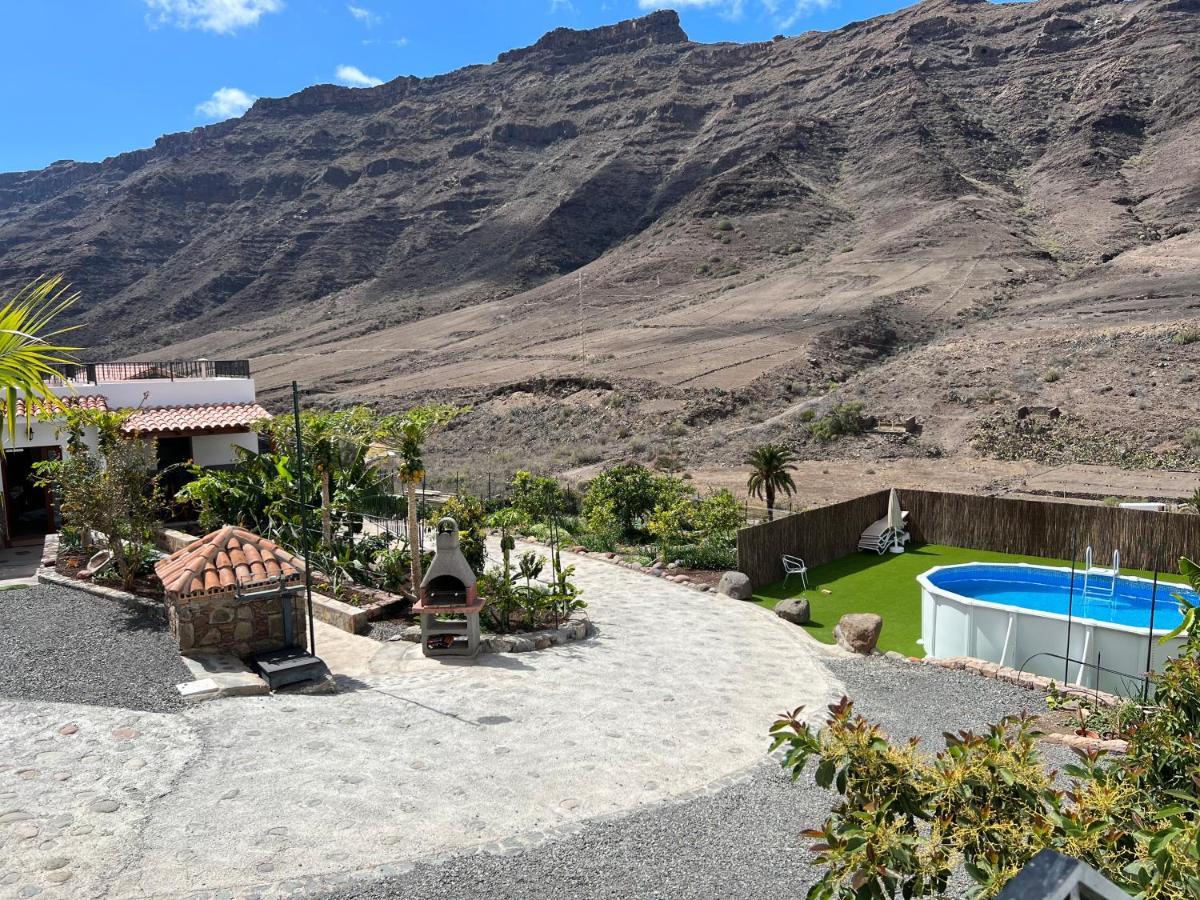 Casa Rural Con Bano Adaptado Y Piscina En Mogán Dış mekan fotoğraf